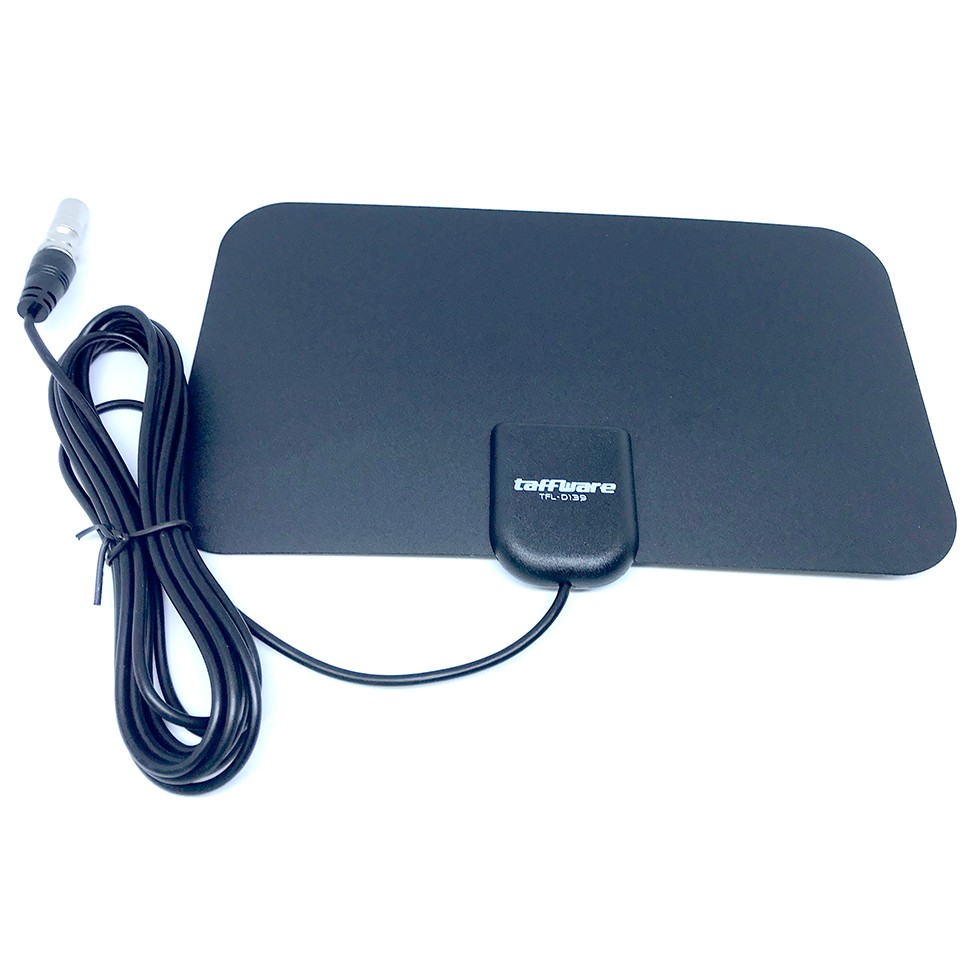 Antena Tv Digital Indoor Penguat Sinyal DVB-T2 4K Kabel 3 Meter [ QTOP.ID]