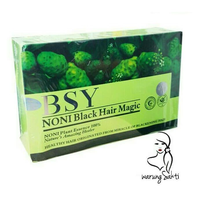 shampoo warungSakti - BSY NONI BLACK HAIR MAGIC SHAMPOO (semir rambut) - 04