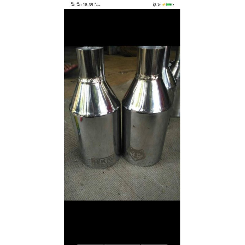 knalpot suara srigala