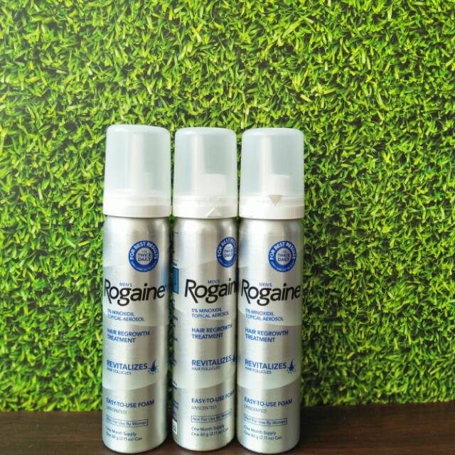 Rogaine Foam (1 kaleng )  100% Original USA
