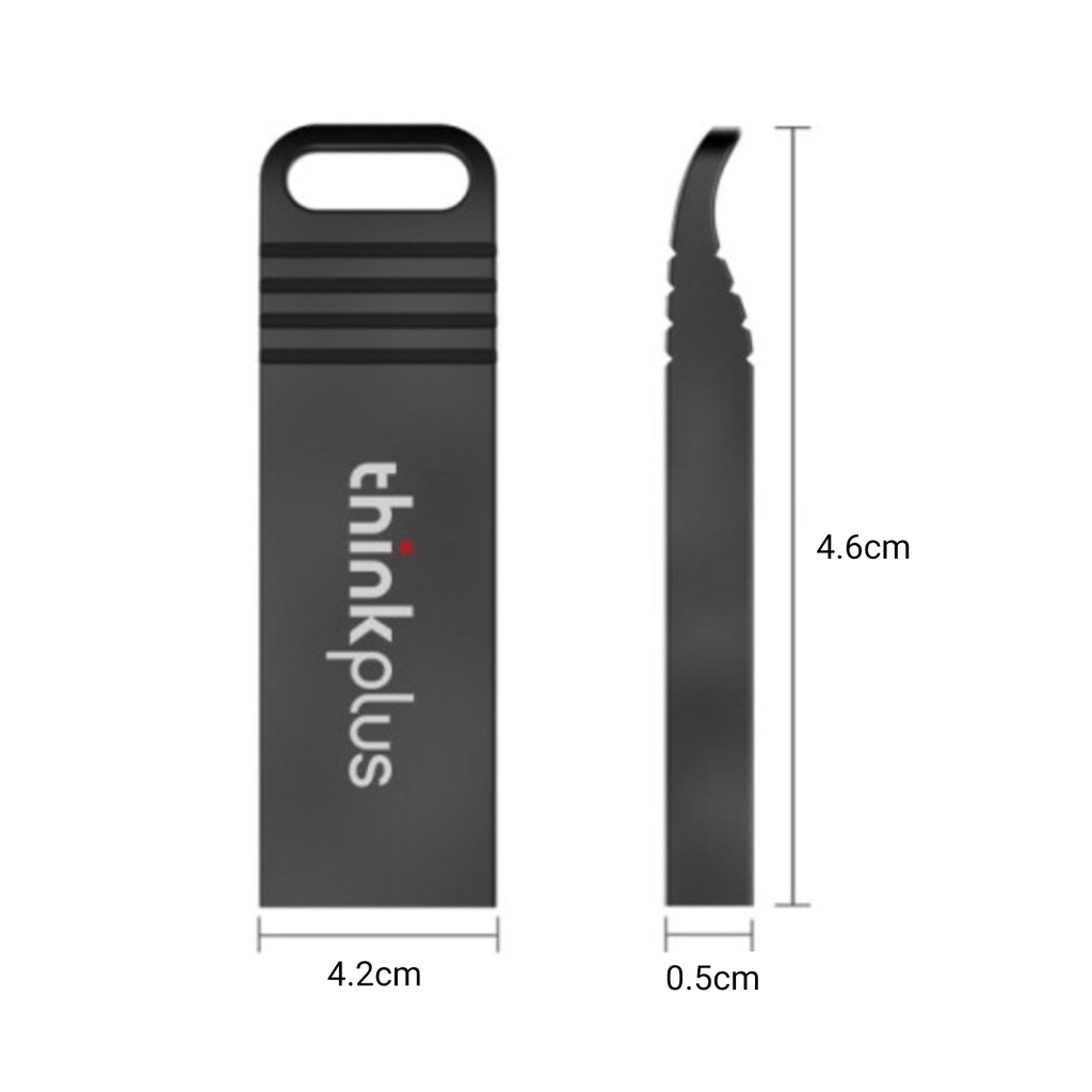 (Huluboy) Lenovo-thinkplus Flashdisk USB High speed Bahan Logam