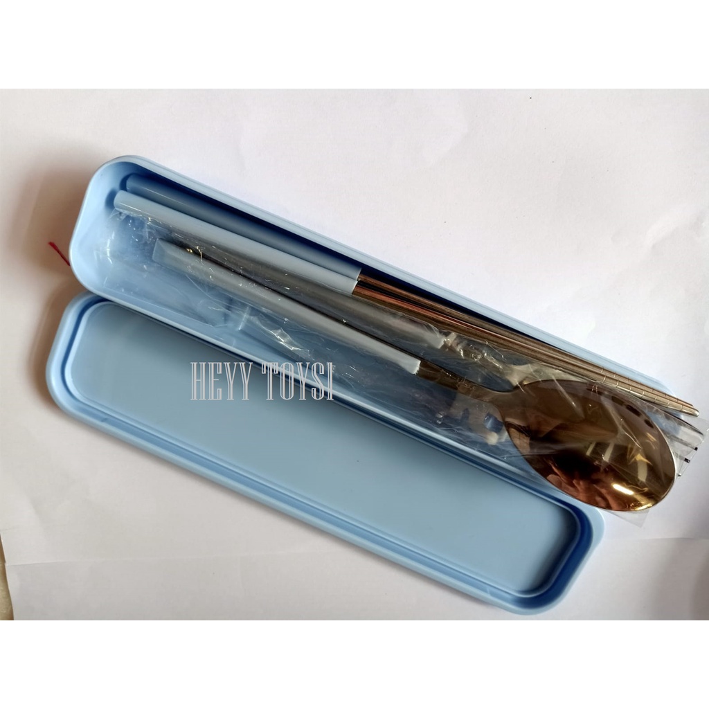 SENDOK GARPU SUMPIT STAINLESS SET PJG 22 CM PREMIUM SENDOK GARPU SET TRAVEL