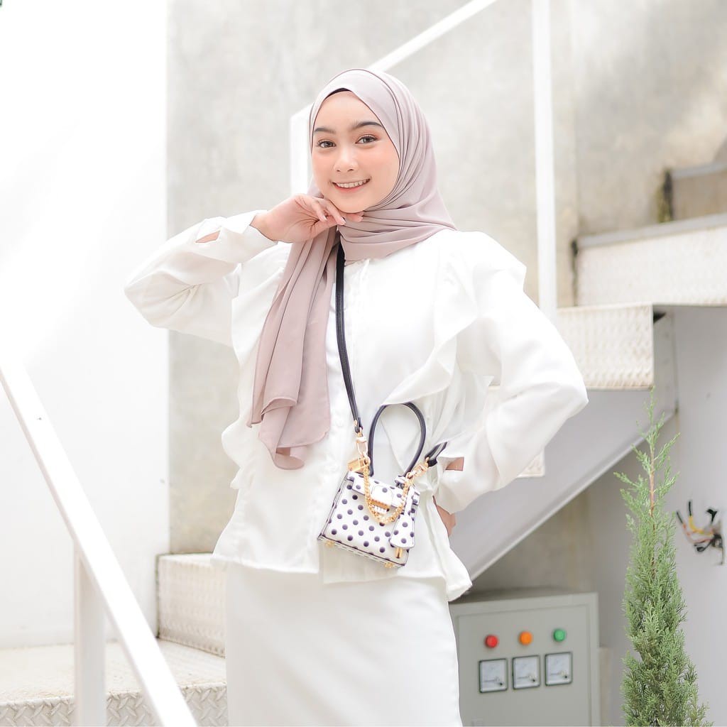 BEFAST - ZEC Blouse REIZY / Blouse Sulastri / Blouse Wanita Polos Casual / Blouse Bisa Di Pakai Wanita Hijab / Blouse Kekiniaan