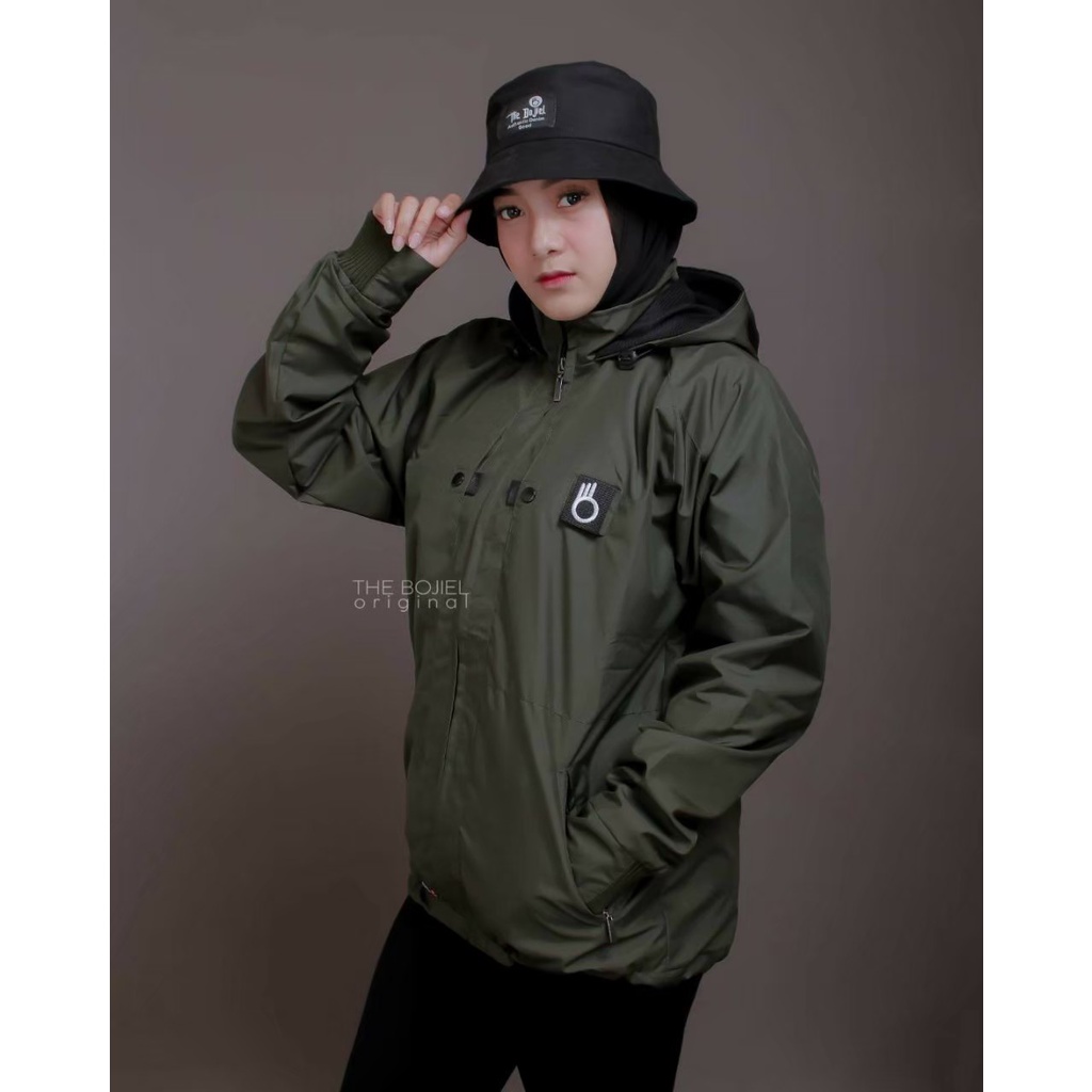 JAKET OUTDOOR PRIA WANITA - JAKETPARASUT - JAKET GUNUNG ADVENTURE HIKING CAMPING ORIGINAL THE BOJIEL