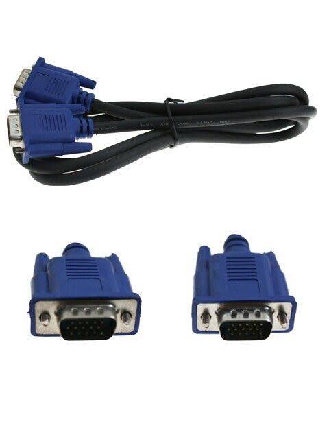 Kabel vga / Kabel vga to vga / kabel vga original / vga to vga / kabel vga male to male 1.5 meter