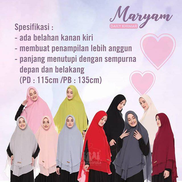 KHIMAR MARYAM HOUSE OF UGA
