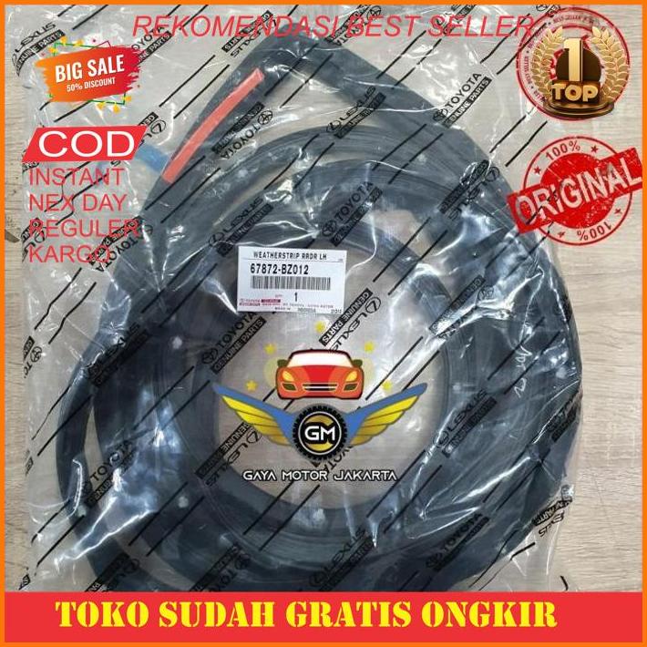 Sparepart Mobil Karet Pintu Belakang Tengah Kiri Avanza-Xenia Lama 67872-Bz012 New Produk Rekomendas