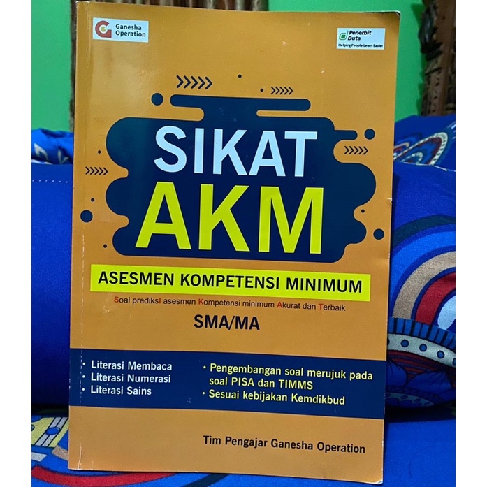 

Buku SIKAT AKM GANESHA OPERATION SMA penerbit: duta