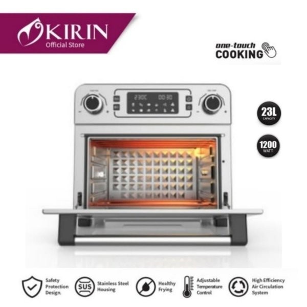 KIRIN Oven Air Fryer 23 Liter KAO-230DRA /Oven kirin KAO 230 DRA