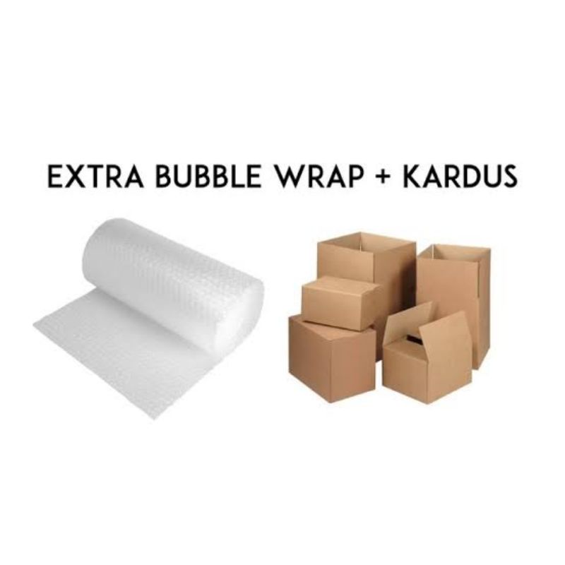 

Extra Packing Kardus Bubble Wrap Tambahan Dus Aman Garansi Uang Kembali