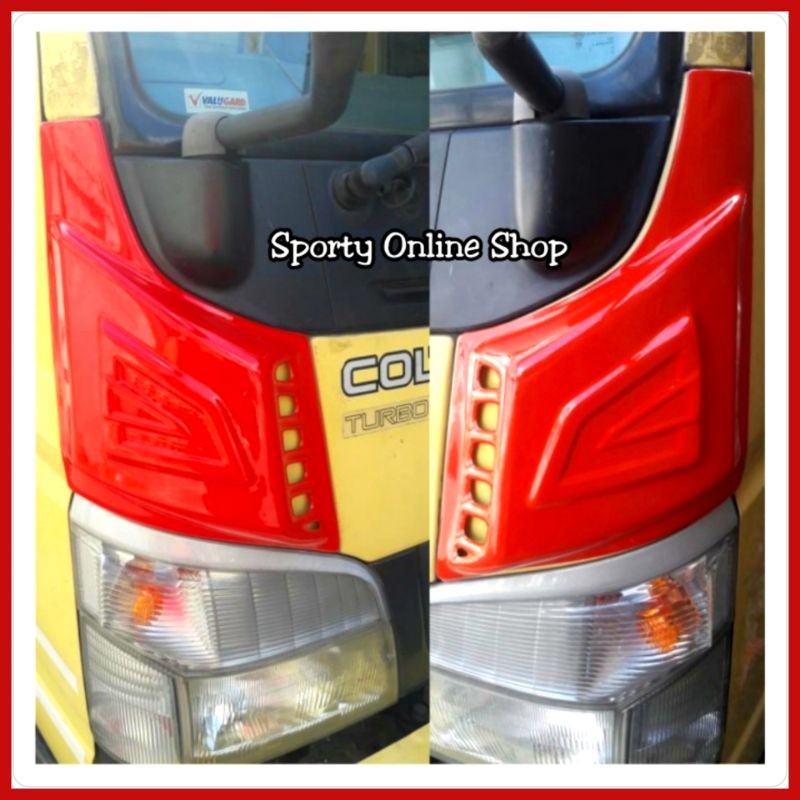 Cover Pipi Canter / Corner Accesories Truck