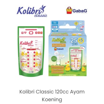 ECER Kantong Asi Gabag,Natur,Ghea,Kolibri Classic 150ml/240ml/250ml