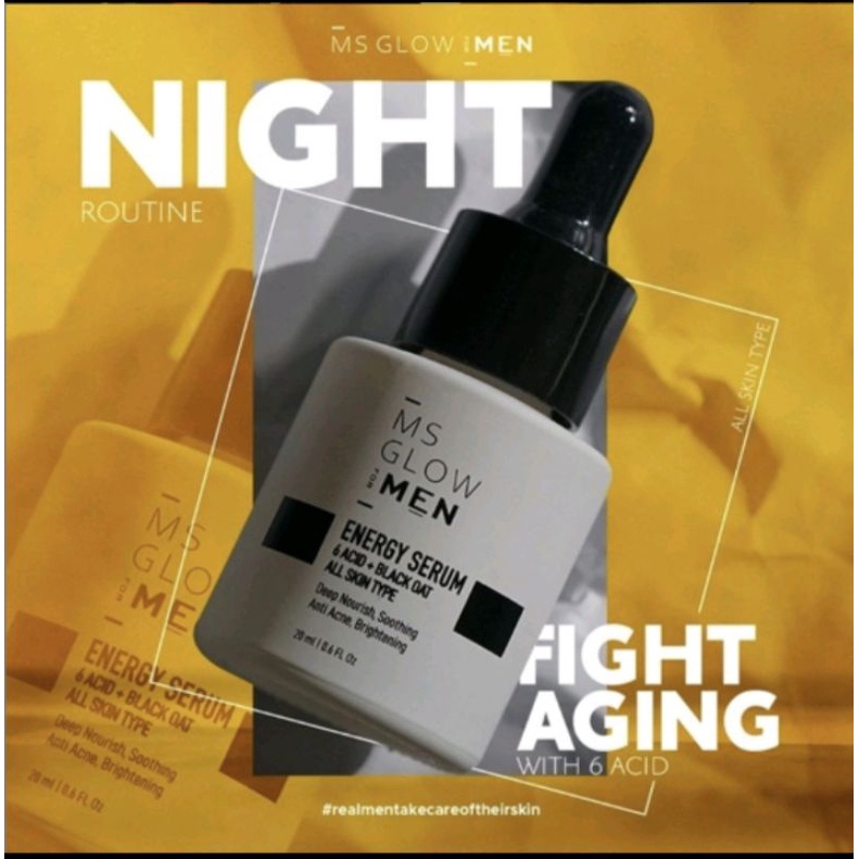 Serum MS GLOW MEN ENERGY SERUM MS GLOW FOR MEN