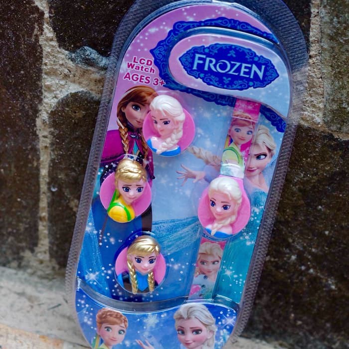 Jam Tangan Anak Pria / Cowok Murah Karakter Disney Frozen