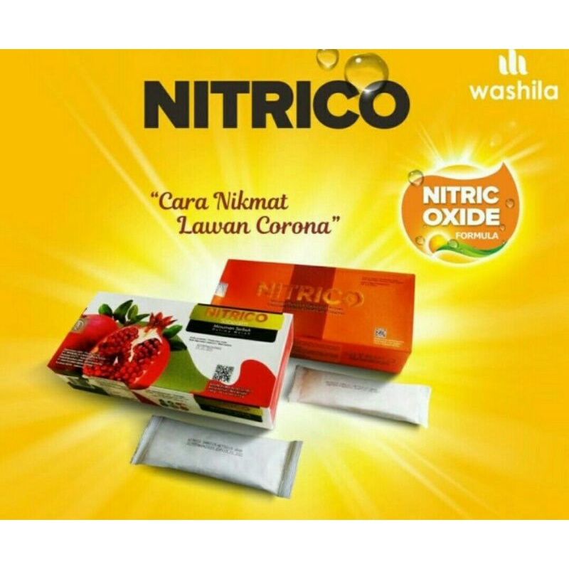 NITRICO Nitric Oxide Minuman Anti Virus Corona Covid-19 Anti Parasit
