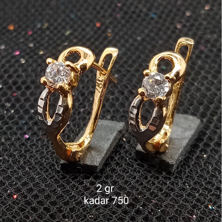 Anting Emas 17 K - 2 gr Kadar 750 - 2893