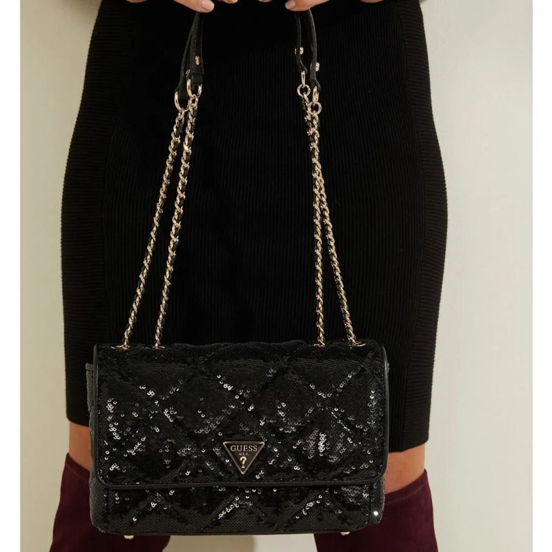 GUESSS Cessily Sequins Convertible Crossbody