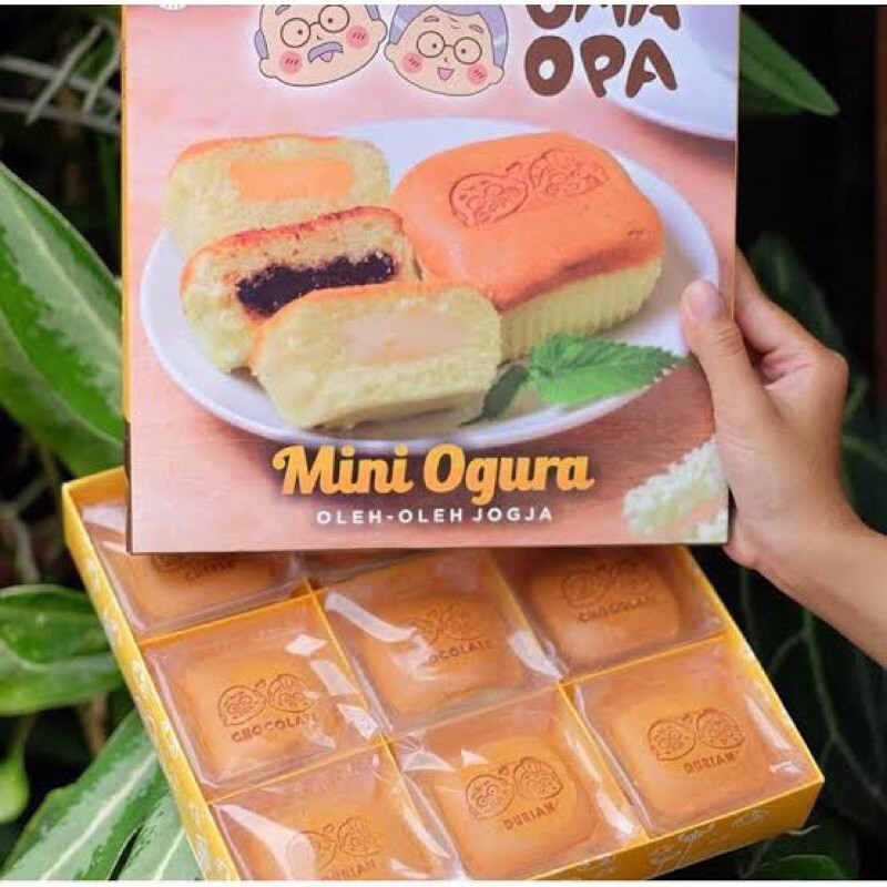 Oleh oleh khas Jogja Roti Mini Ogura Oma Opa