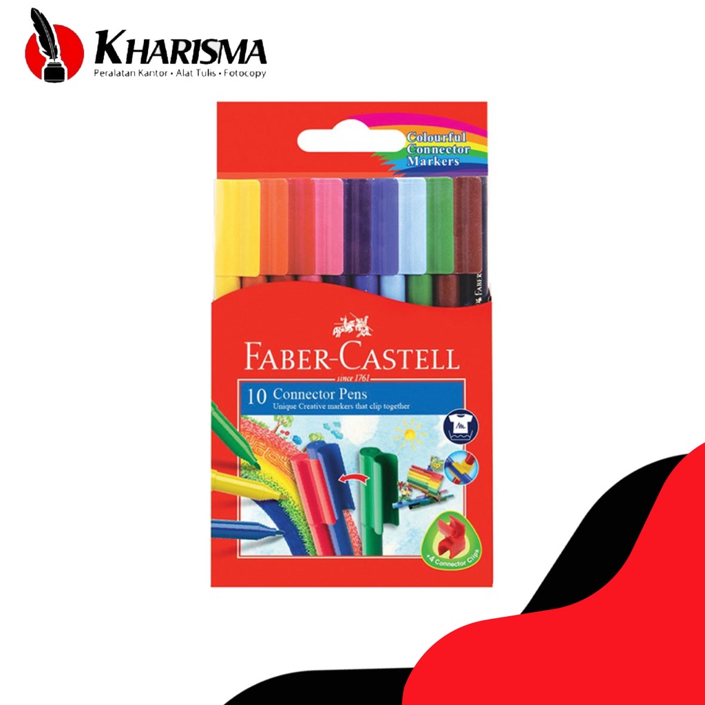 

Faber-Castell Connector Pen 10 warna