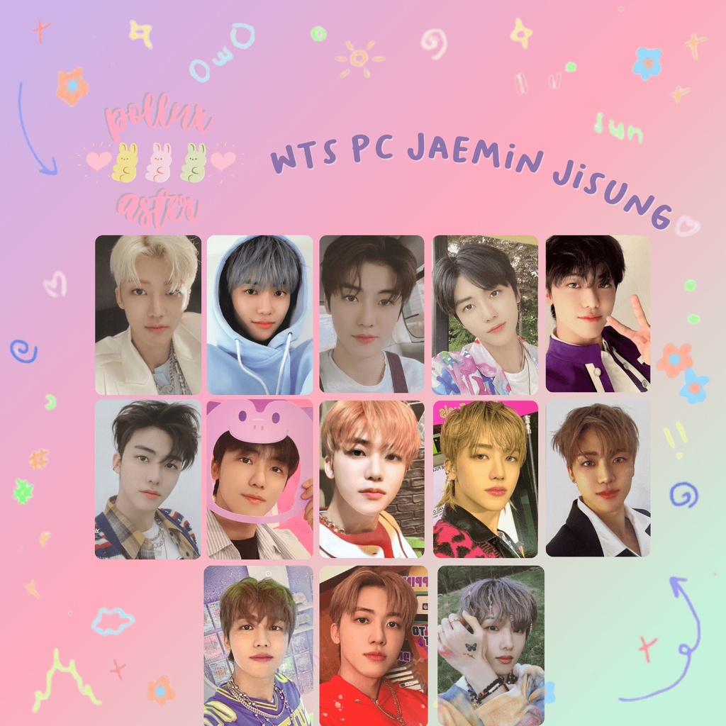 ♡ ʚPC JAEMIN JISUNG PP SG 21, JAEMIN JERUK, JAEMIN PINKFONG DINO, JISUNG NABIɞ ♡