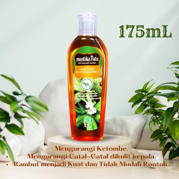 [ANTI RONTOK &amp; KETOMBE] [75ML] [BPOM] Mustika Ratu Hair Tonic 75mL / Hair Tonik / Ramuan Penyubur Rambut Anti Rontok | Ketombe_Cerianti