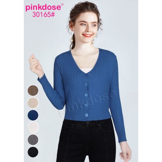 CROP TOP CARDIGAN IMPORT PINKDOSE 30165