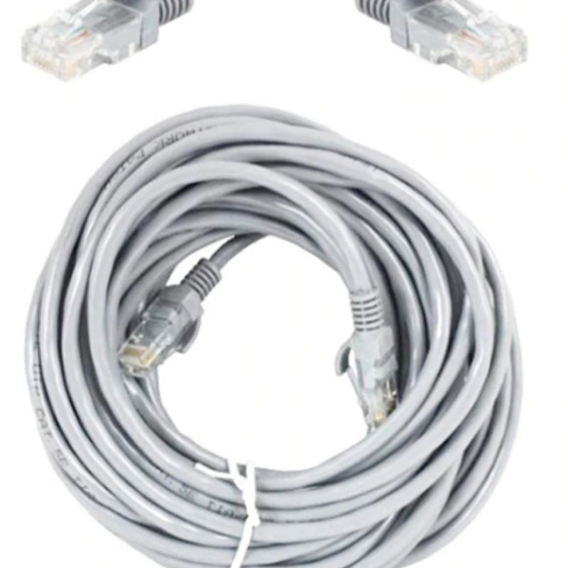 Kabel LAN 50M Cat5E Siap Pakai 50Meter UTP Cable 50 M Network 50 Meter Shopee Indonesia