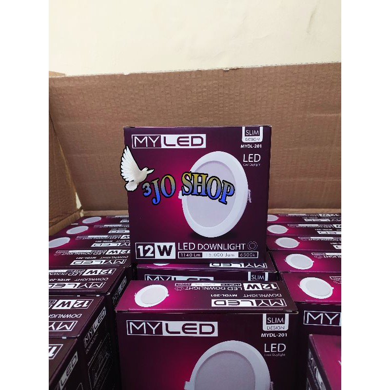 Downlight LED Panel 12 Watt/IB Panel 12 Watt MY LEDCahaya Putih