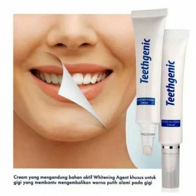 ERTO'S TEETHGENIC TOOTH WHITENING CREAM - ERTOS TOOTH WHITENING CREAM PEMUTIH GIGI