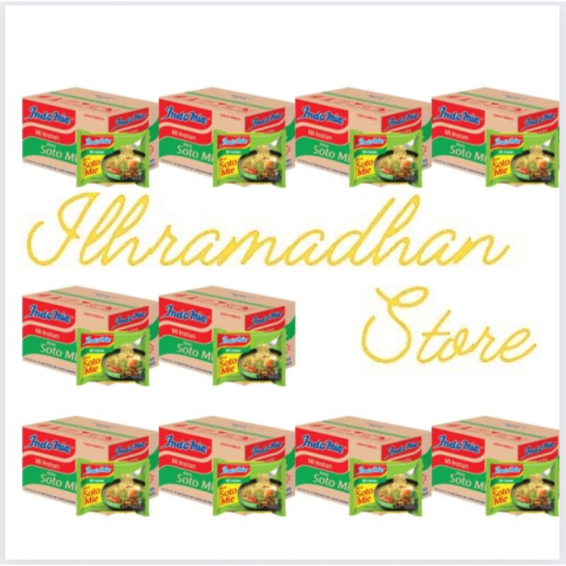 

1 Dus Isi 40 Pcs - Indomie Kuah Soto Mie