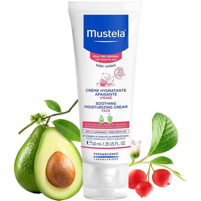 PROMO Mustela Moisturizing Cream 40ml Cream Muka Bayi