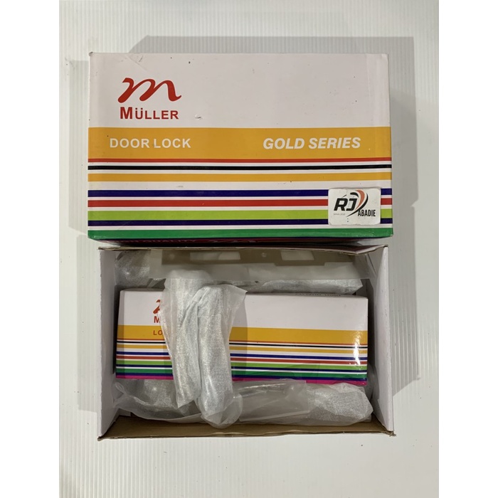 Handle / Gagang Kunci Pintu Set Besar Stainless Muller 86269 Sn/Cp