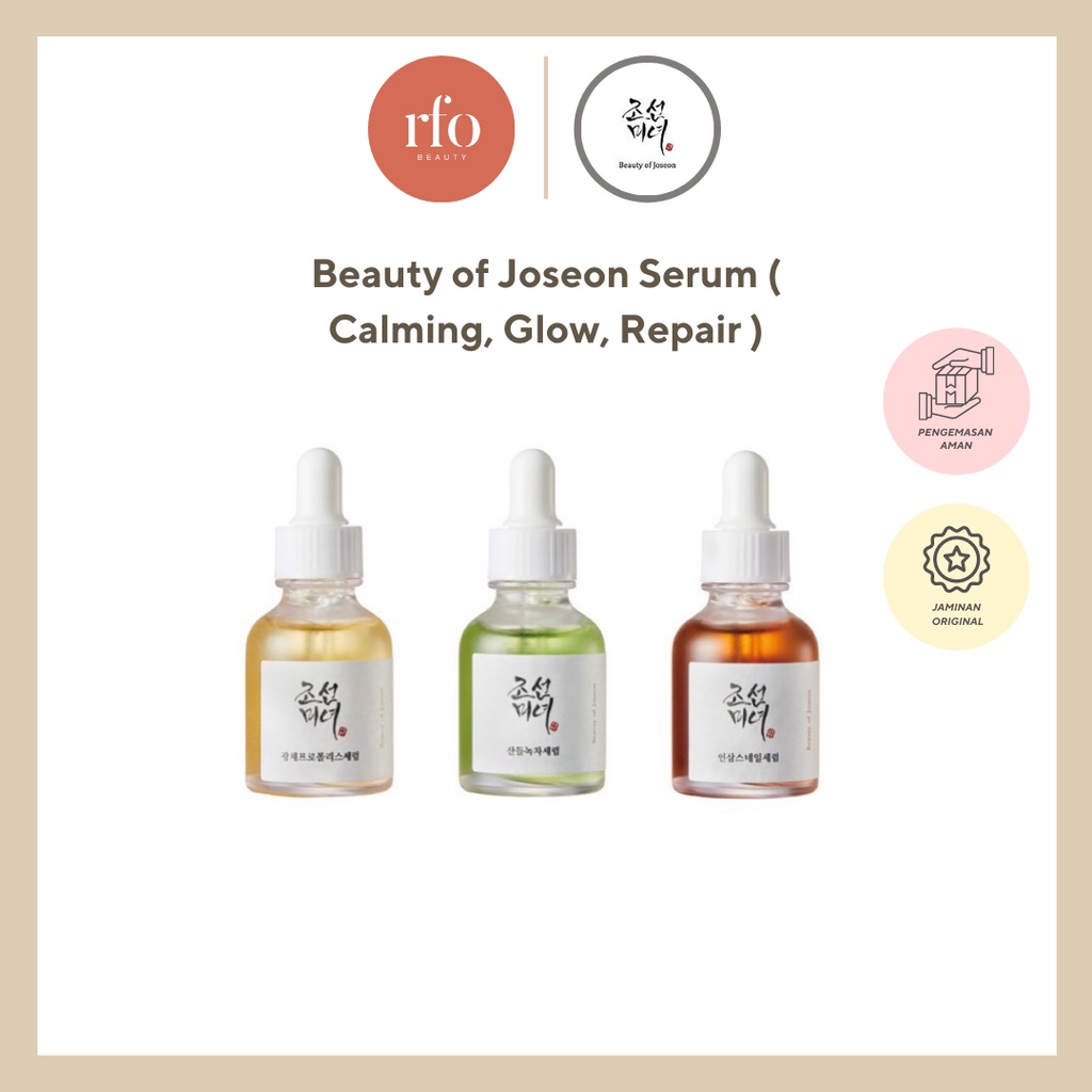 Beauty of Joseon Serum ( Calming, Glow, Repair ) Shopee Indonesia