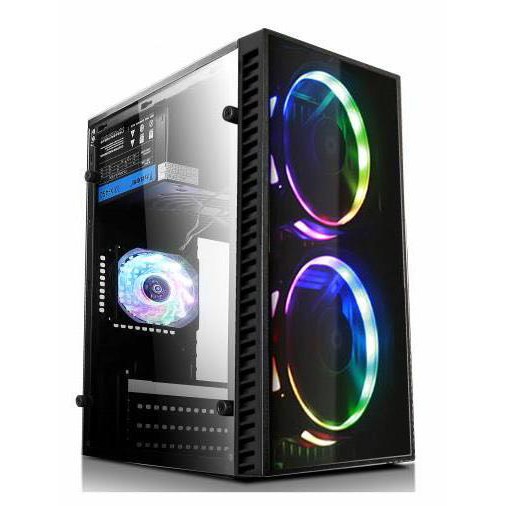 PC Gaming Rakitan Lengkap Core i5 3470 l DDR3 8GB l HDD 500GB I Monitor LED I Keyboard Mouse