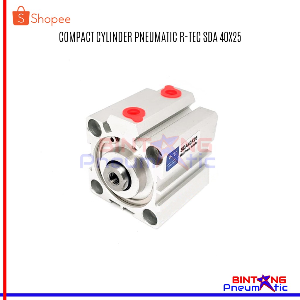 

SDA 40X25 COMPACT CYLINDER PNEUMATIC R-TEC