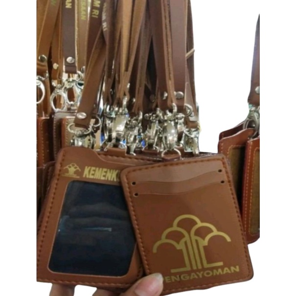 

name tag id card holder KEMENKUMHAM id card pengayoman