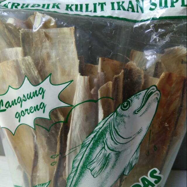 

Kerupuk mentah kulit ikan tenggiri krupuk padi kapas khas Cirebon 100 gram