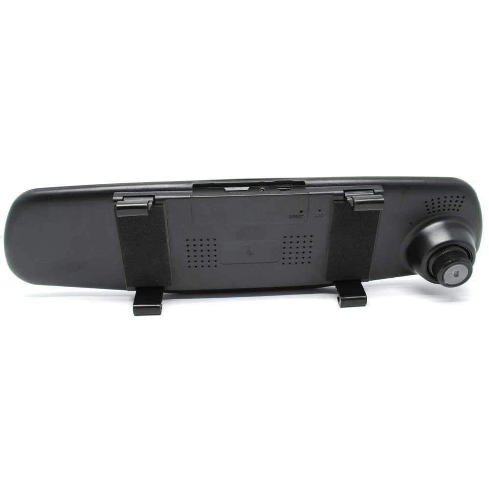 BLACK BOX DVR KACA SPION MOBIL KAMERA DEPAN BELAKANG CCTV 1080P 4.3 in