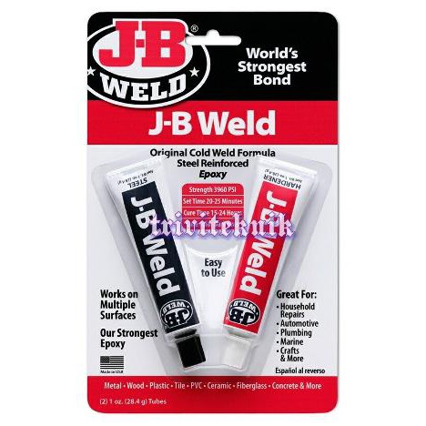 

Dijual Lem epoxy tahan panas jb weld jbweld lem Limited