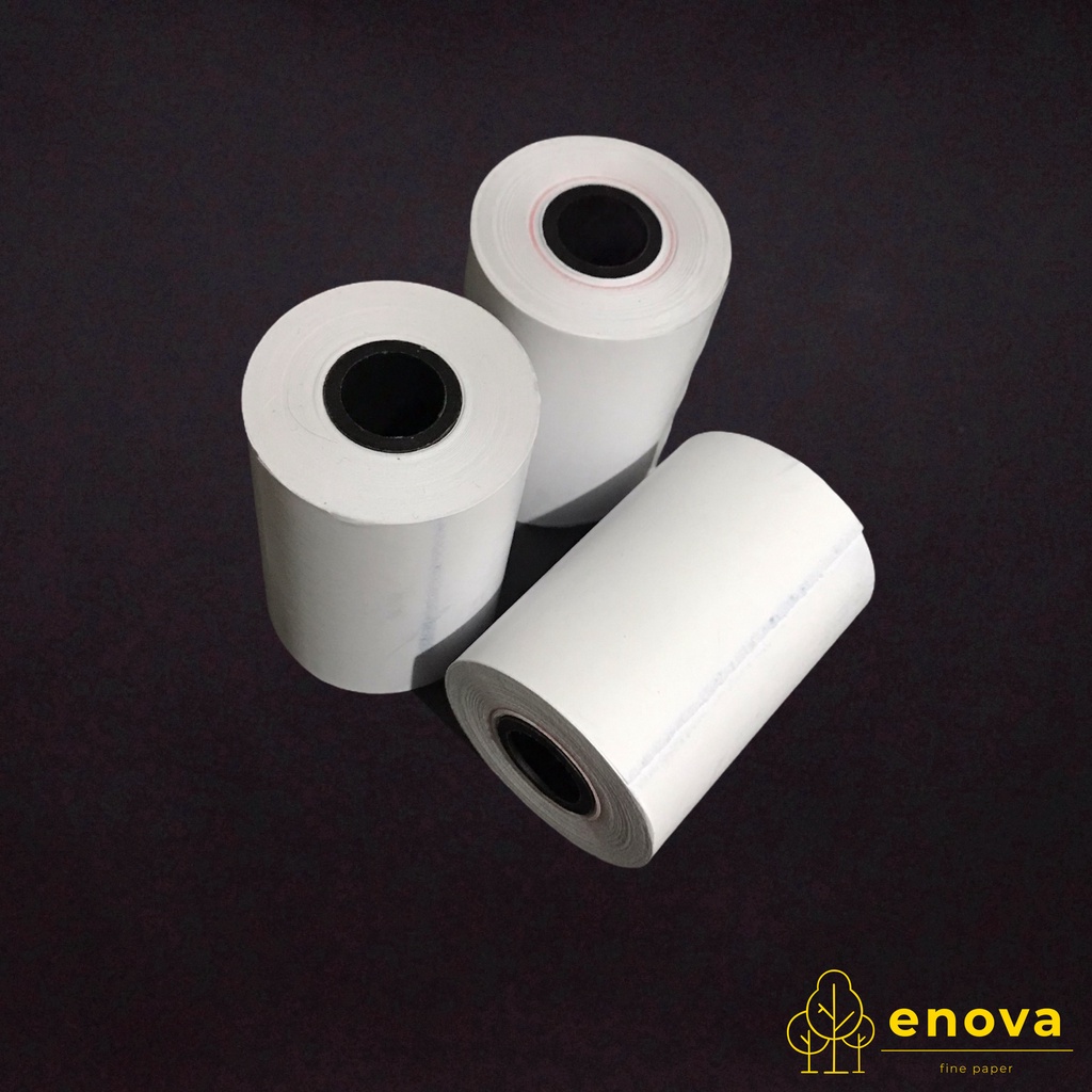 

Thermal Paper Roll 57x40mm (Kertas Struk POS)