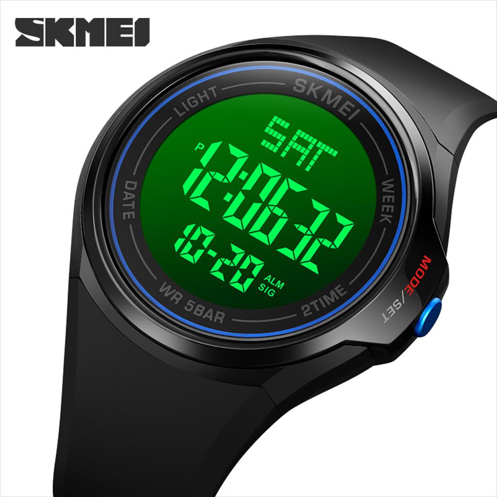 SKMEINDONESIA ™ • SKMEI 1810 ORIGINAL Jam Tangan Pria Rubber Digital