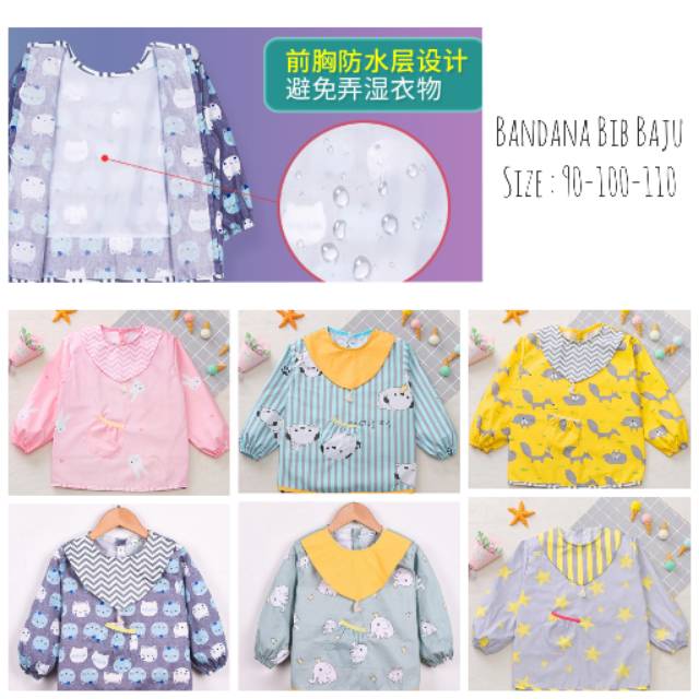 Bandana Bib Baju/Bib Baju Anak