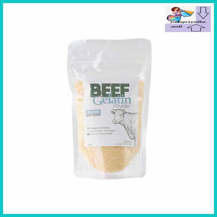 

54Etr7U- Beef Gelatin Powder 100 Gr 9Uhhjt7-