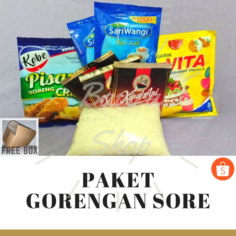 

Paket Gorengan Sore