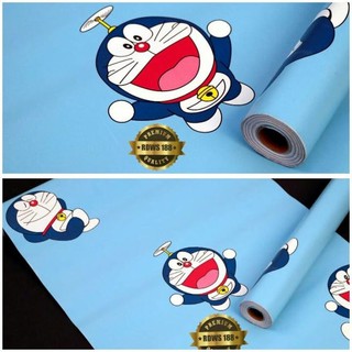  Wallpaper  Sticker Dinding  Motif Doraemon  10M Shopee  