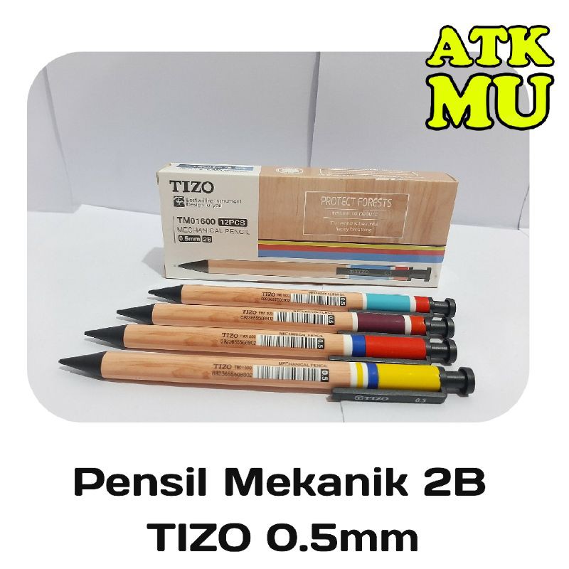 

Pensil Mekanik TIZO 1600 0.5mm 2B