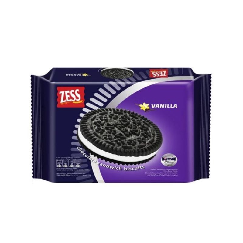 

ZESS Biskuit Sandwich Chocolate Vanila 264, 6 g