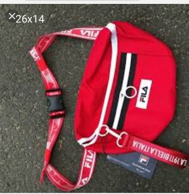 Waistbag gepeng / tas selempang wanita / tas rante ring korean style