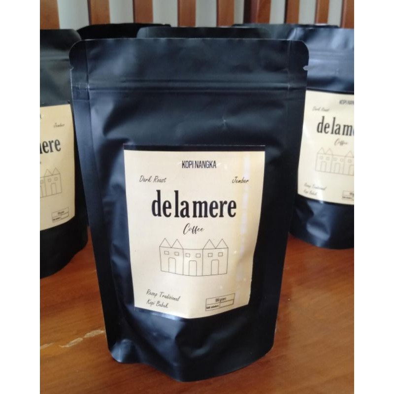 

de la mere kopi nangka coffee dark roasted kopi tradisional jember