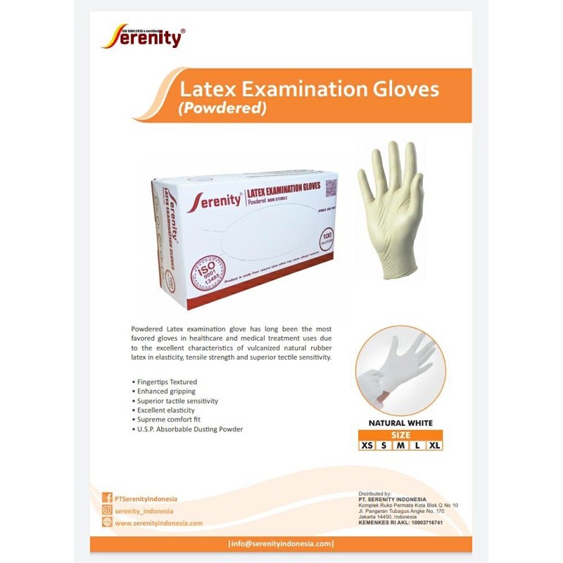 Sarung Tangan MEDIS Handscun HANDSCOON SAFE GLOVE SafeGlove Latex per 100pcs